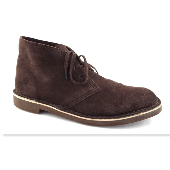 CLARKS Brown Suede Men's Chukka Ankle Boots 11.5 - Picture 1 of 7
